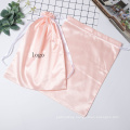 Hot Selling Fashion handle Silk Women Drawstring Jewelry Bag Storage Bag Printed Rope Bag